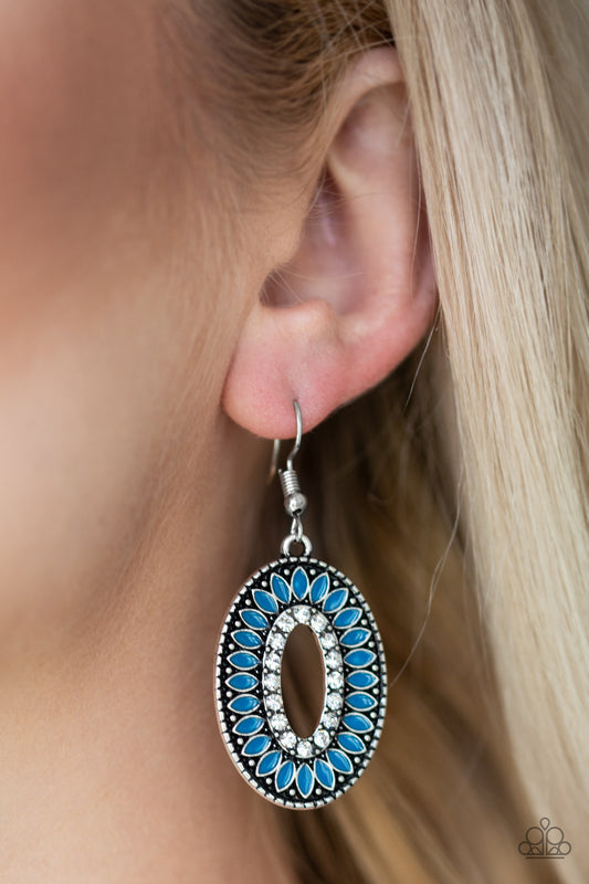 Fishing For Fabulous - Blue Earrings 