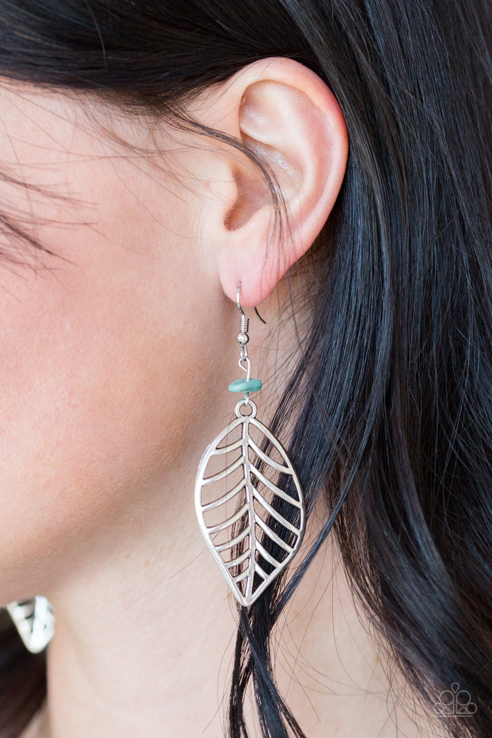 BOUGH Out - Blue Earrings