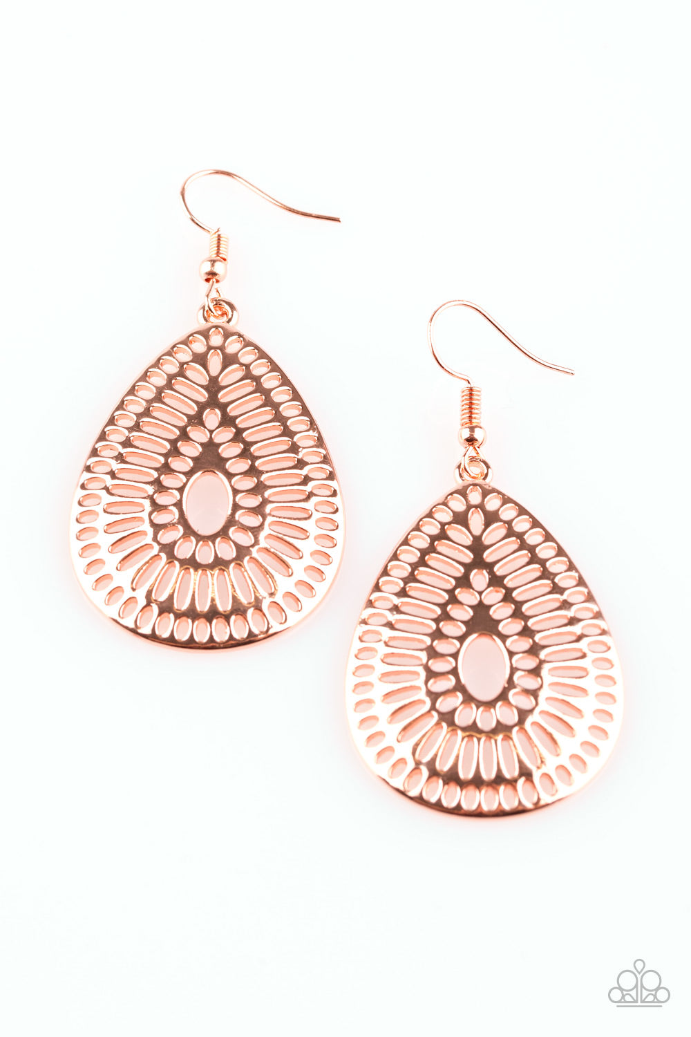 You Look GRATE! - Copper Earrings