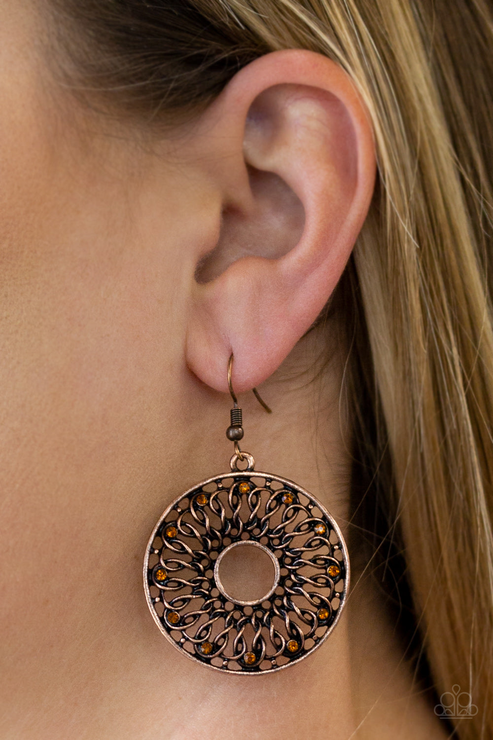Malibu Musical - Copper Earrings 