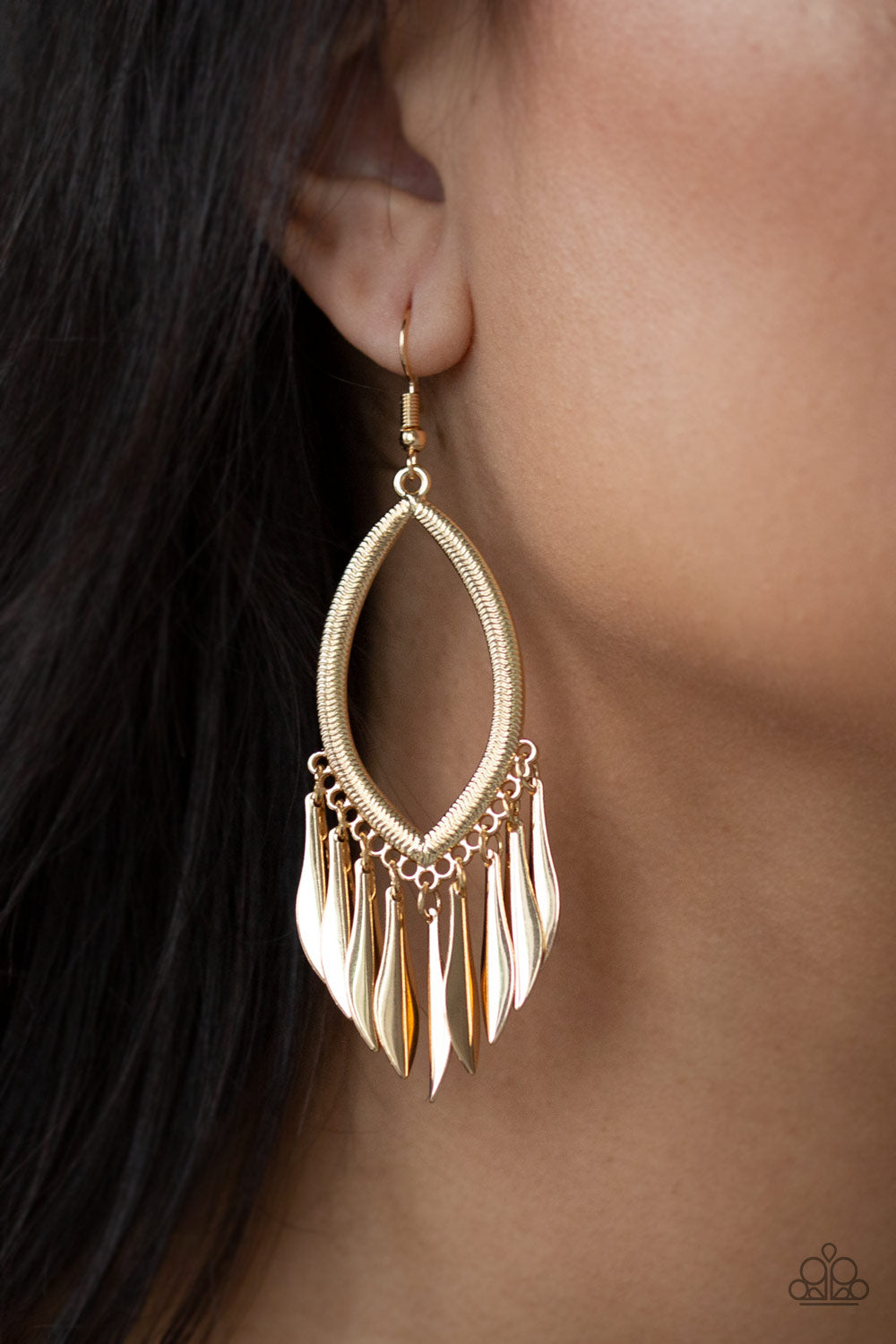 My FLAIR Lady - Gold Earrings 