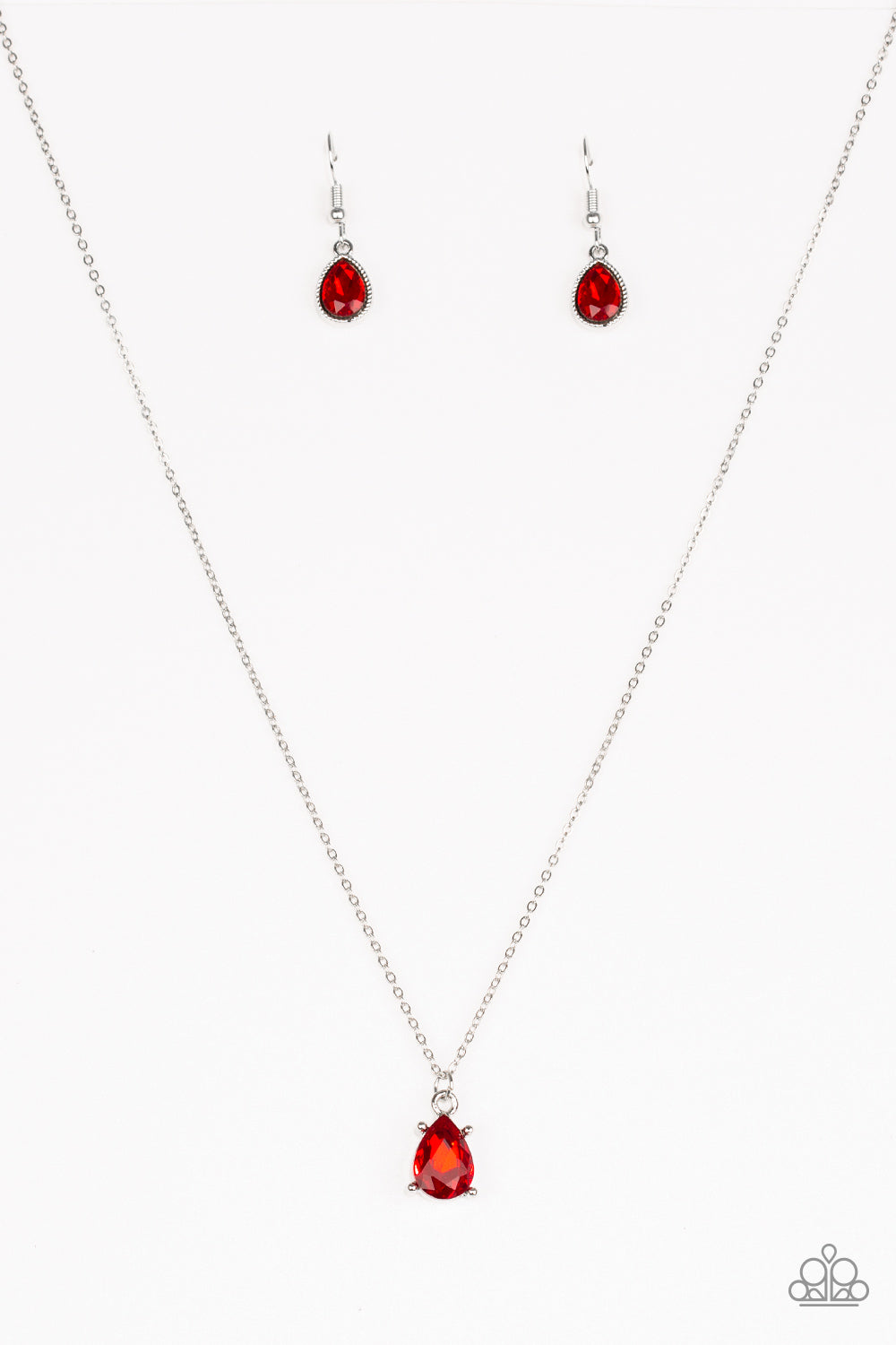Paparazzi Classy Classicist - Red Necklace 