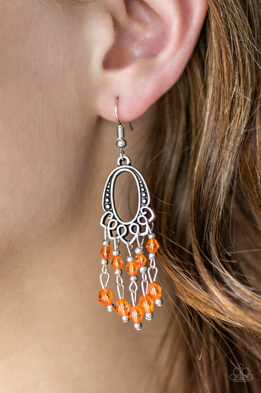 Not The Only Fish In The Sea - Orange Earrings