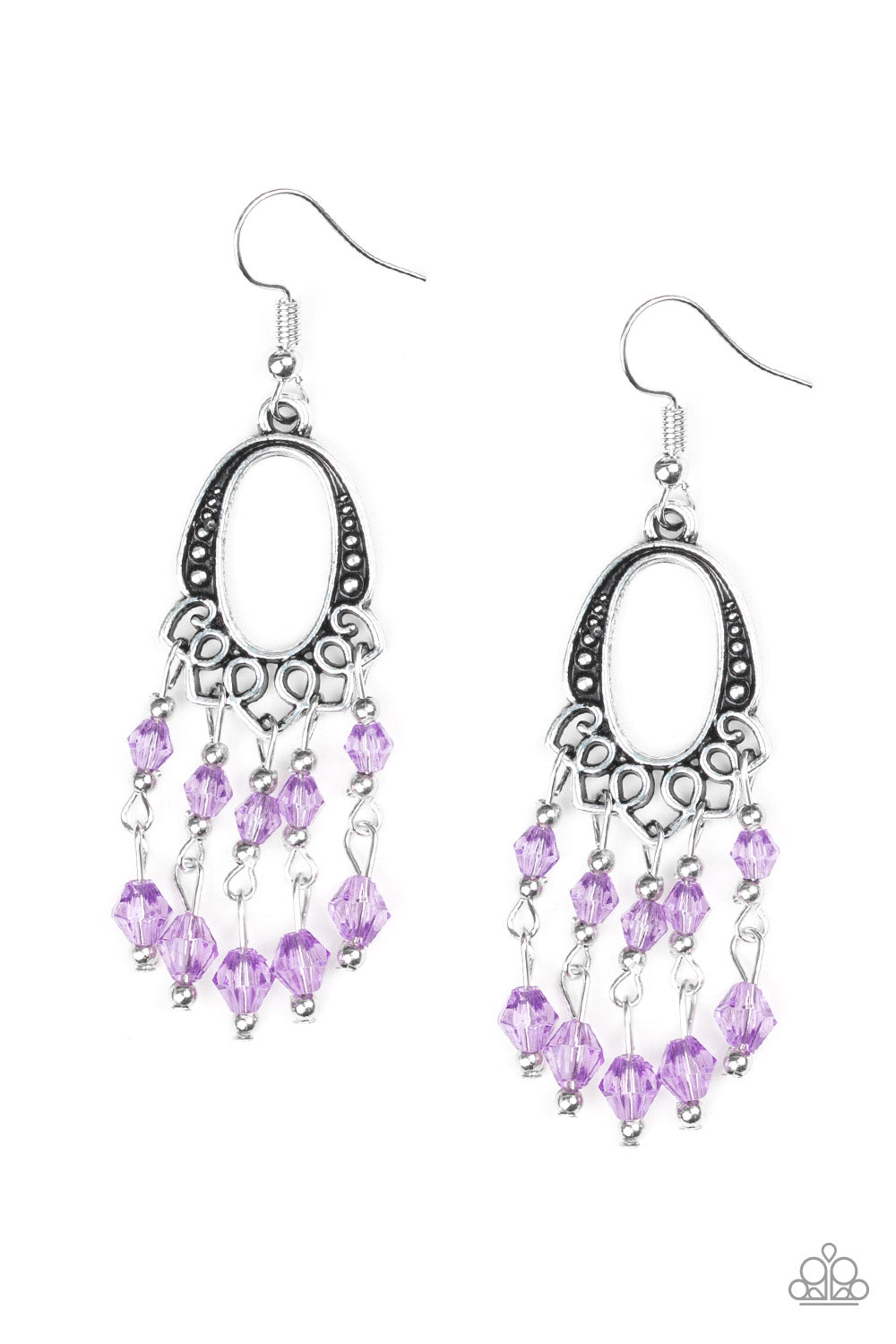 Not The Only Fish In The Sea - Purple Earrings 