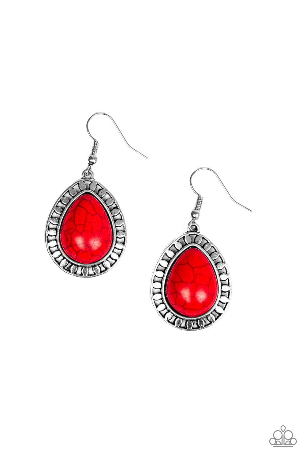 Sahara Serenity - Red Earring