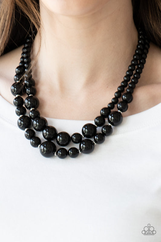 The More The Modest - Black Necklace