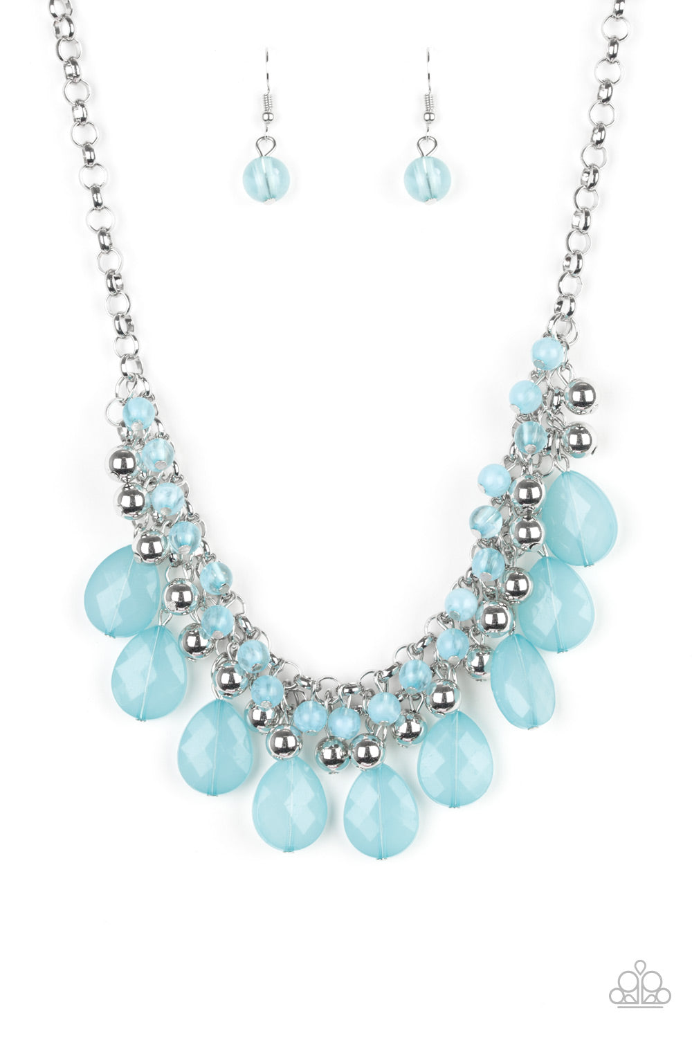 Trending Tropicana - Blue Necklace 