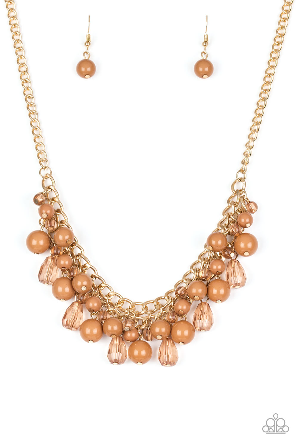 Paparazzi Tour de Trendsetter - Brown Necklace 