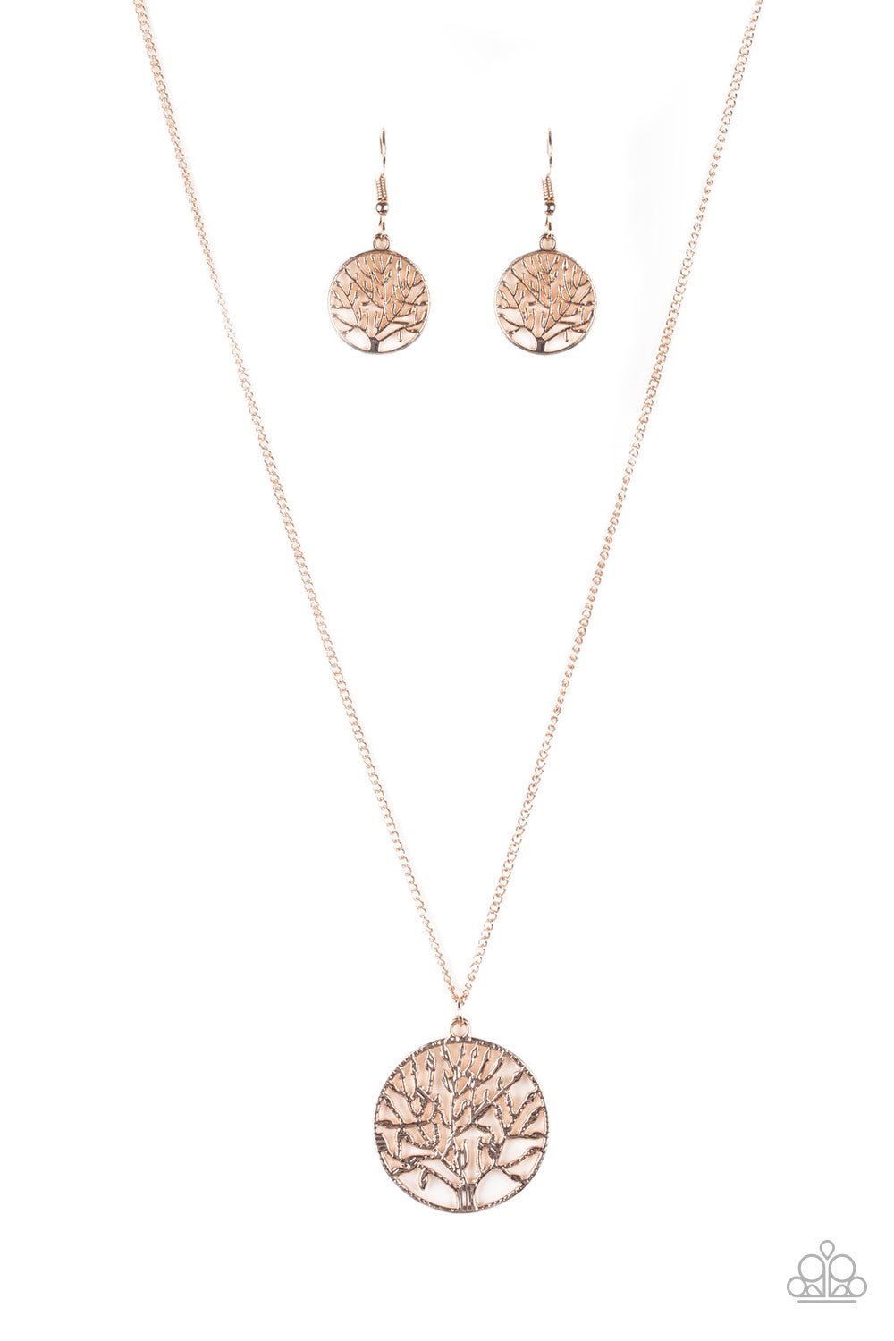 Save The Trees - Rose Gold Necklace