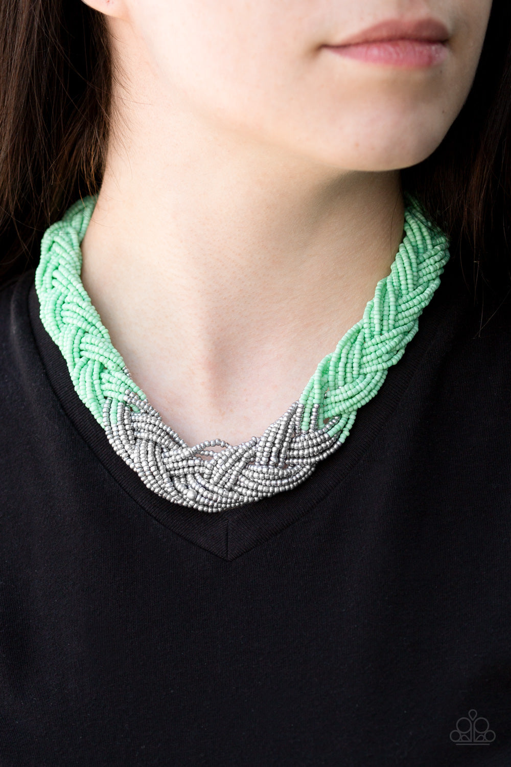 Brazilian Brilliance - Green Necklace