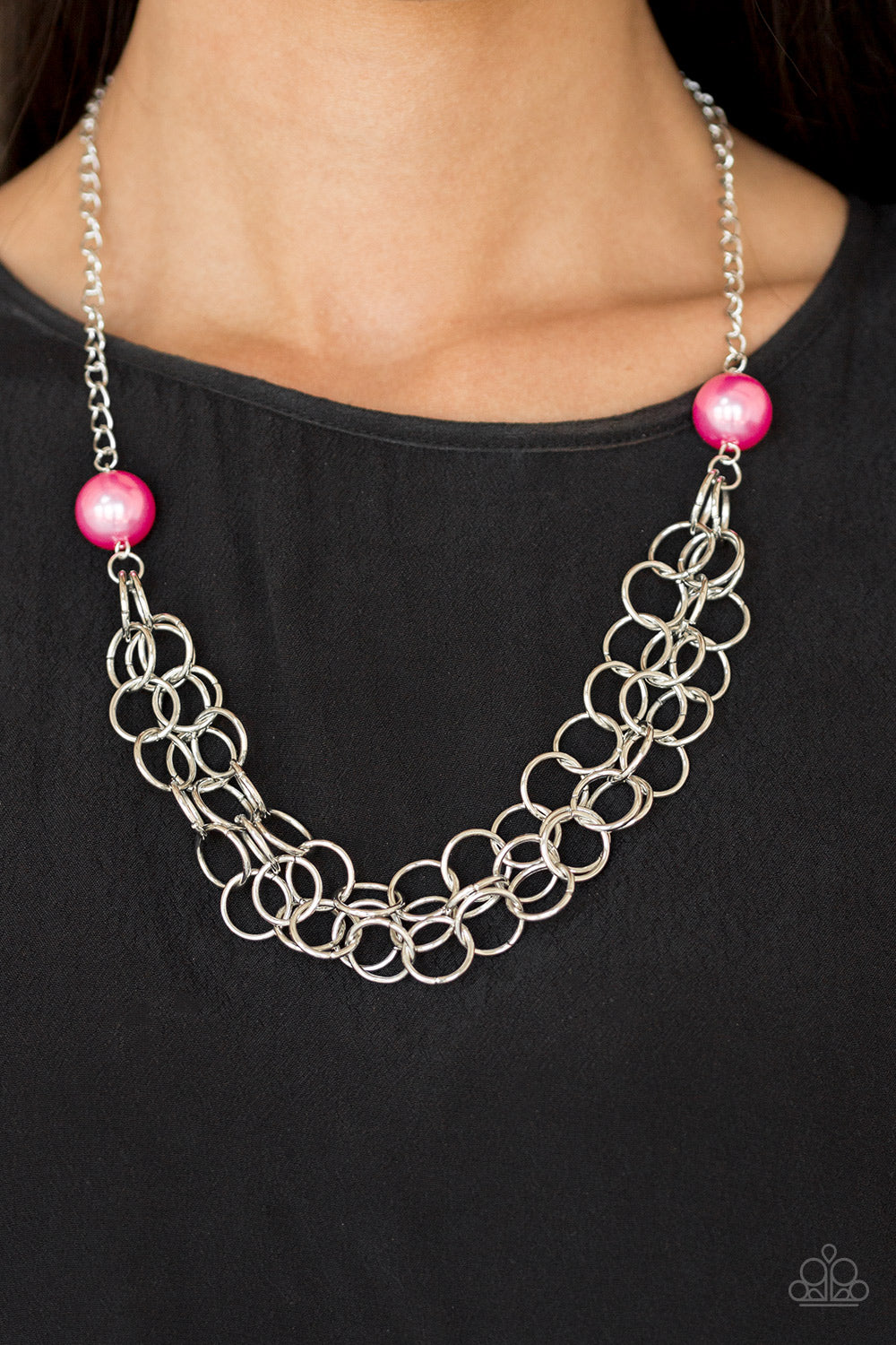 Daring Diva - Pink Necklace 