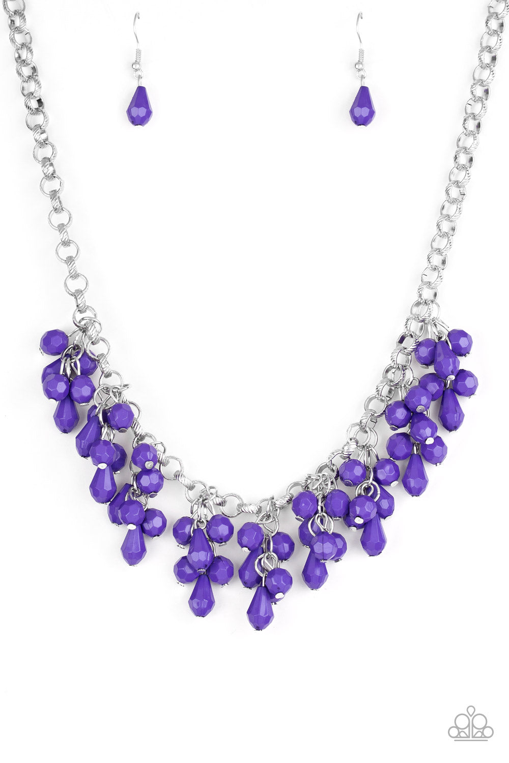 Modern Macarena - Purple Necklace 