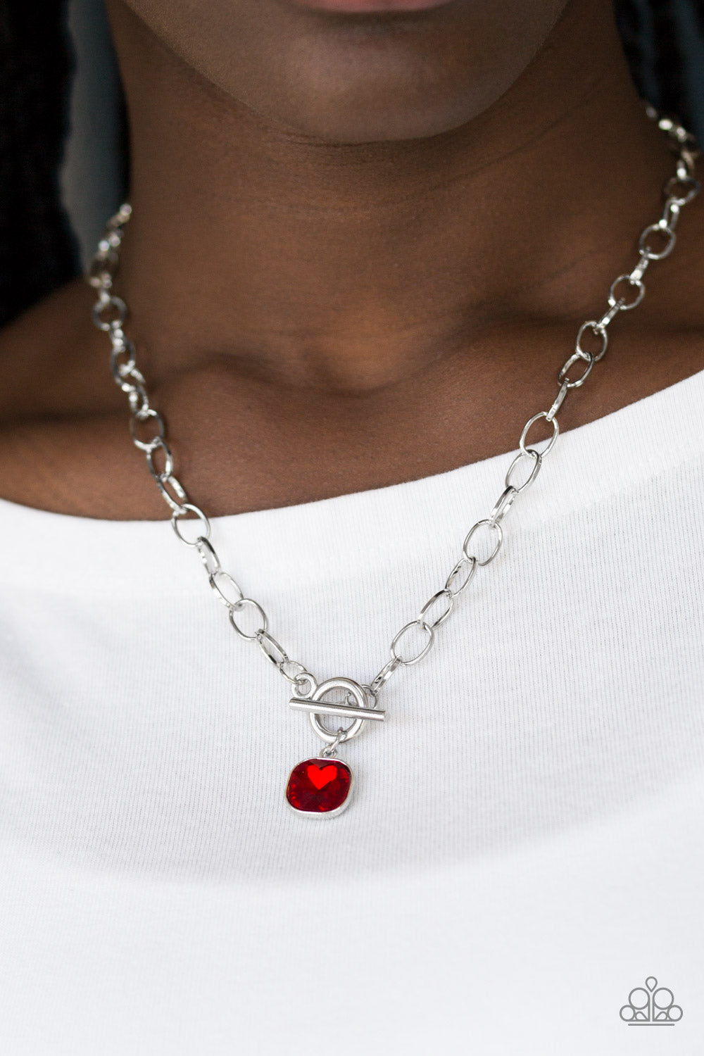 Dynamite Dazzle - Red Necklace 