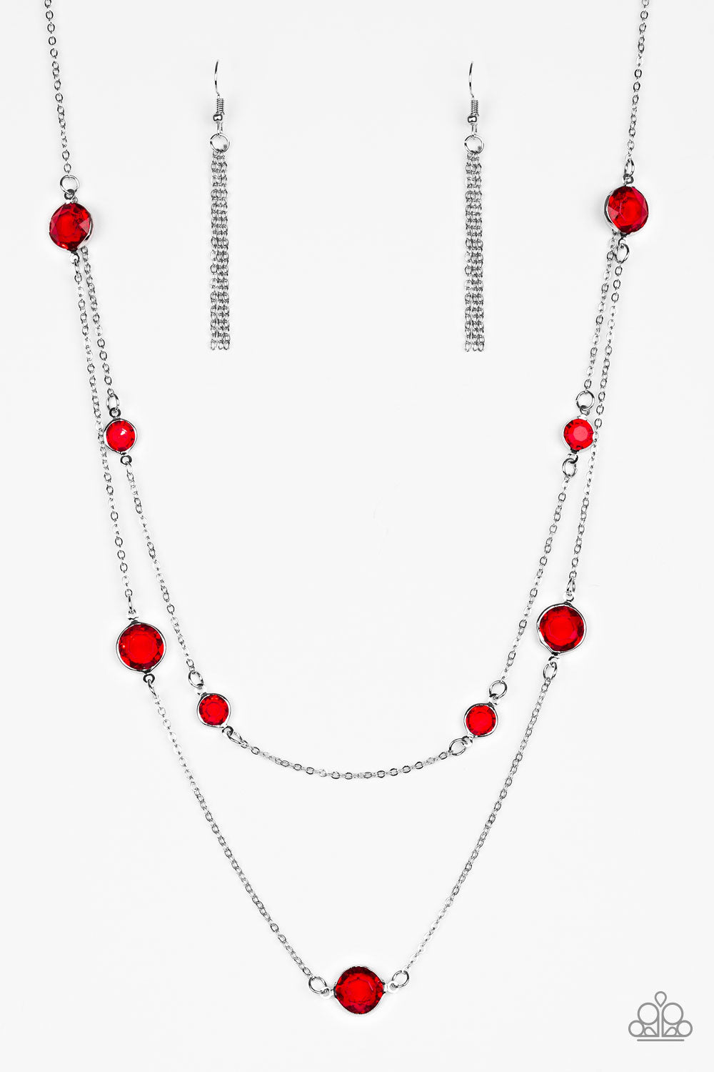 Paparazzi Raise Your Glass - Red Necklace 