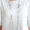 Paparazzi Pleasant Promenade - Silver Necklace
