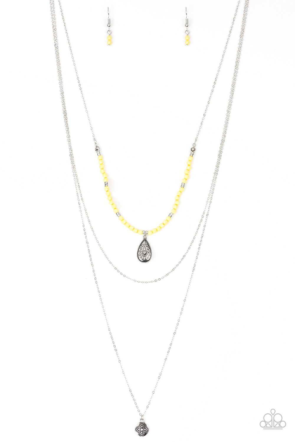 Mild Wild - Yellow Necklace 