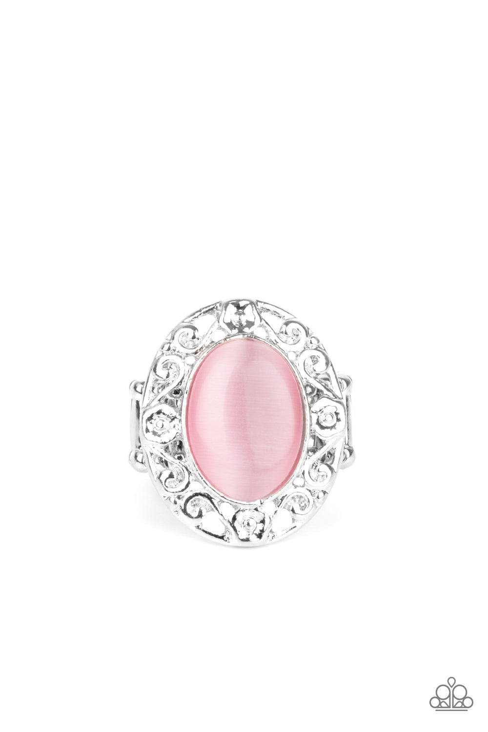 Paparazzi Moonlit Marigold - Pink Ring