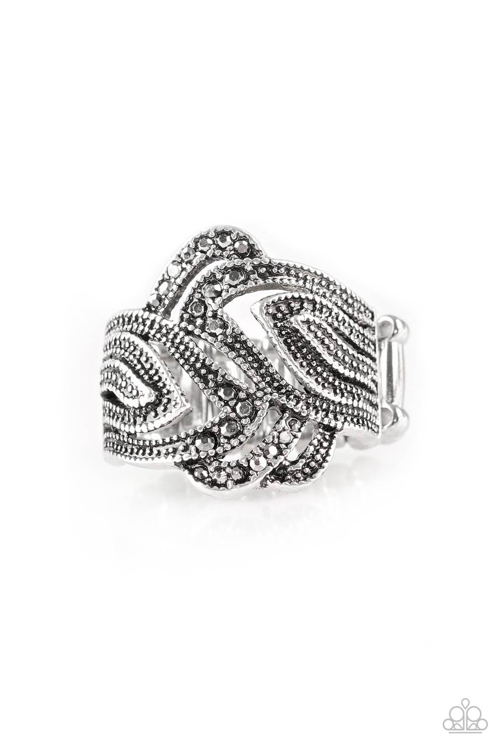 Paparazzi Fire and Ice - Silver Ring