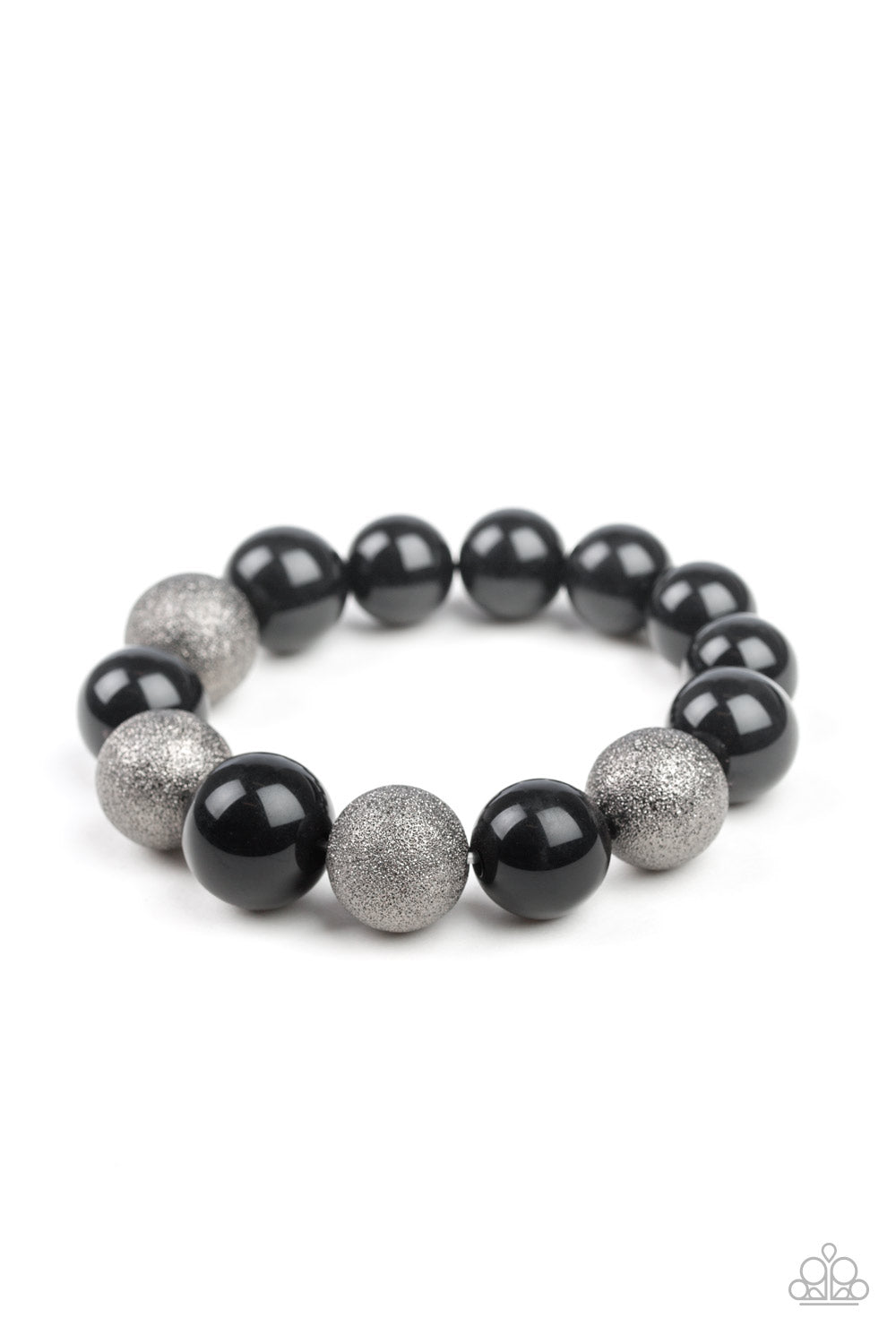 Paparazzi Humble Hustle - Black Bracelet Set