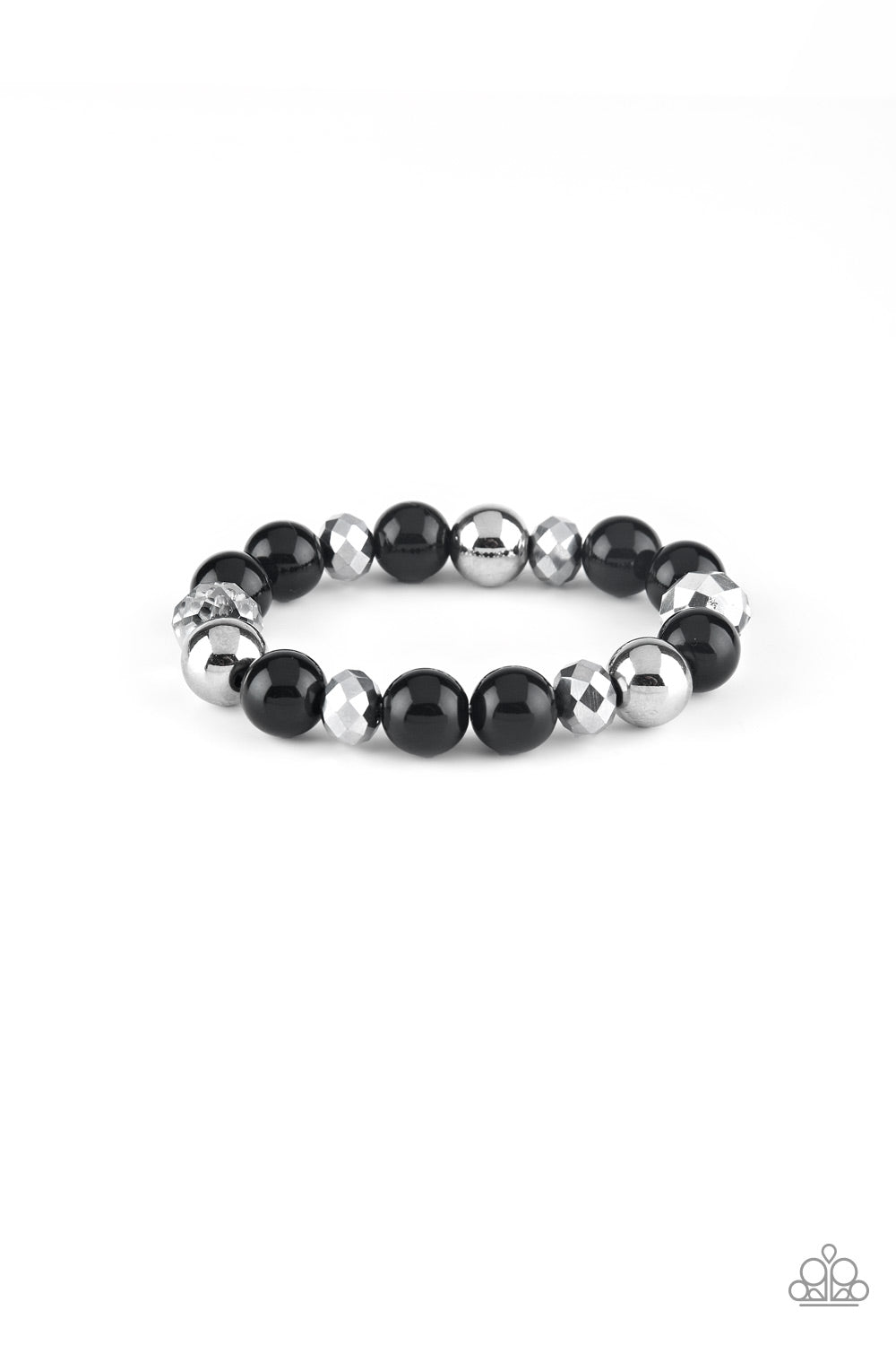 Paparazzi Very VIP -Black Bracelet Set