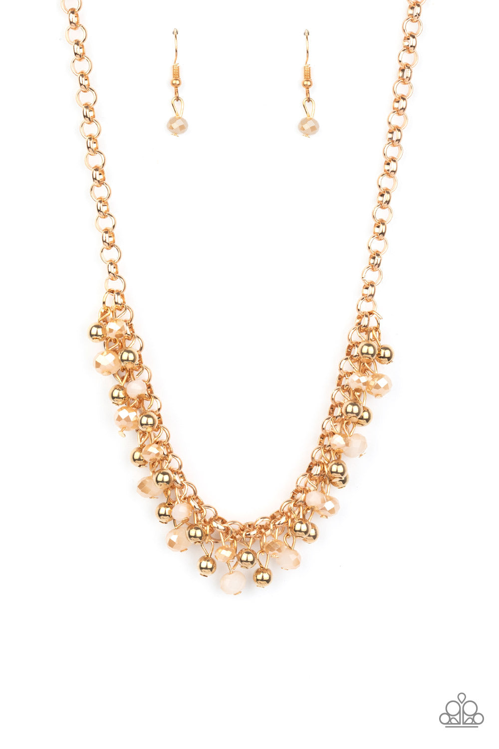 Paparazzi Trust Fund Baby - Gold Necklace 