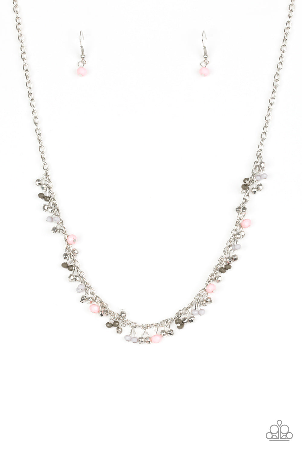 Sailing The Seven Seas - Pink Necklace