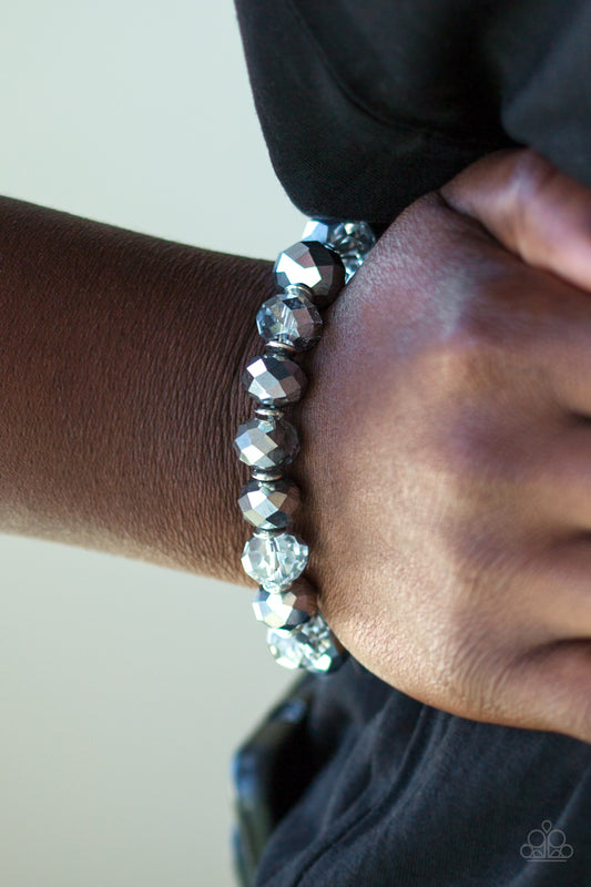 Paparazzi Beautifully Bewitching - Silver Bracelet 