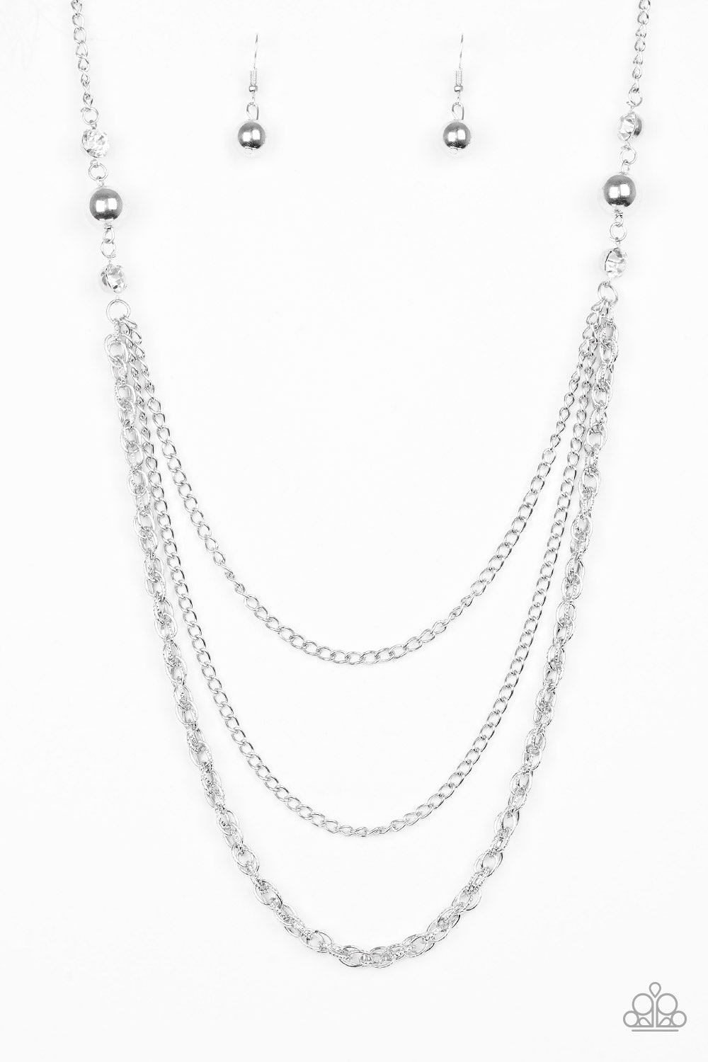 RITZ It All - White Necklace