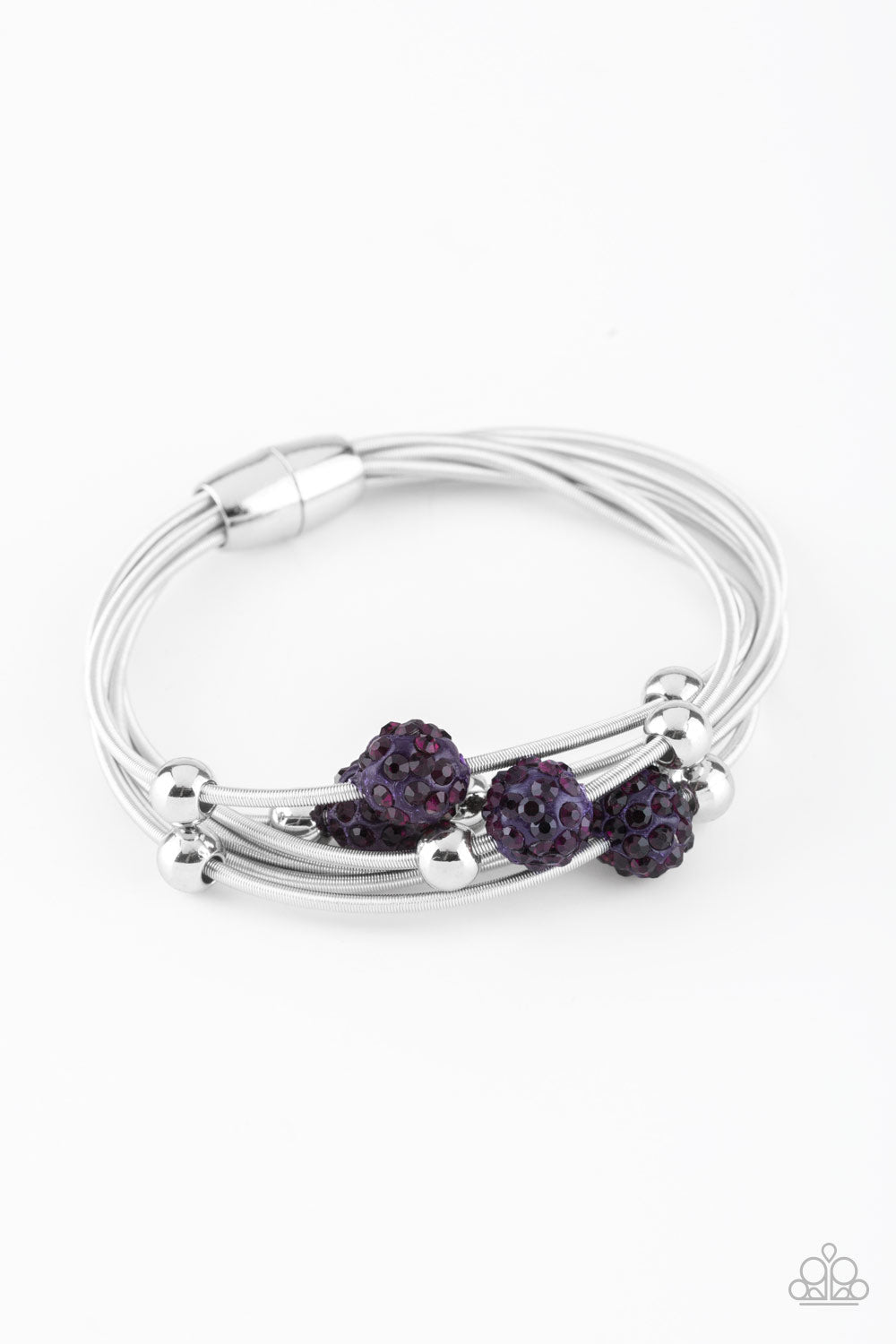 Paparazzi Marvelously Magnetic - Purple Bracelet 