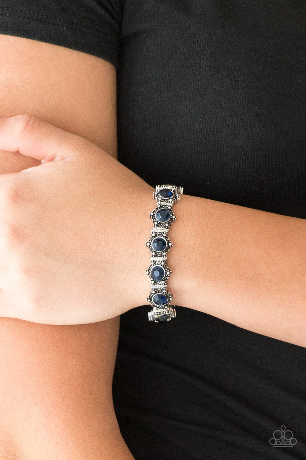 Paparazzi Strut Your Stuff - Blue Bracelet 