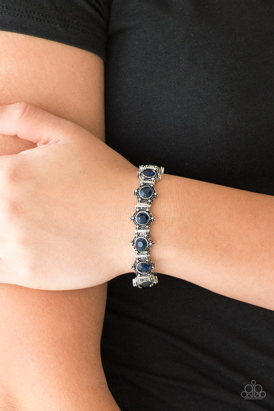 Paparazzi Strut Your Stuff - Blue Bracelet 