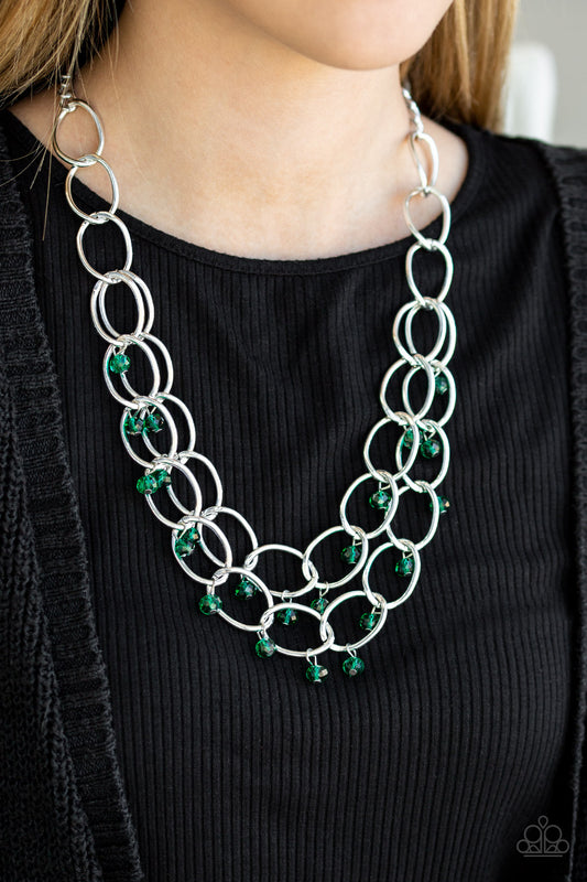 Yacht Tour - Green Necklace