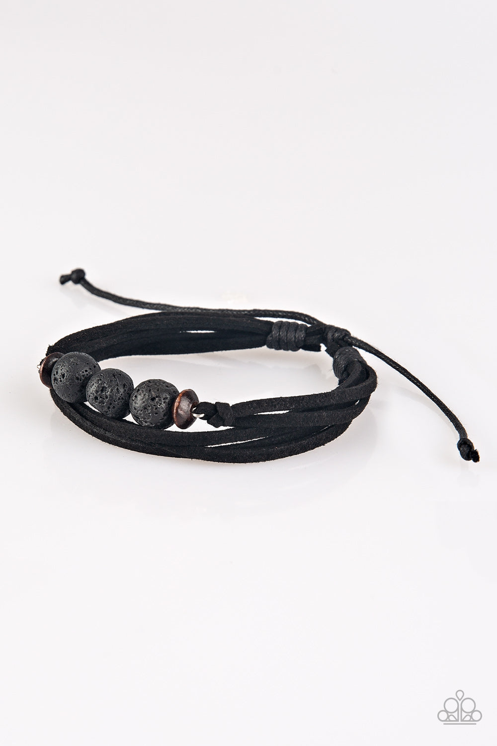 Paparazzi Adventure Zone - Black Urban Bracelet