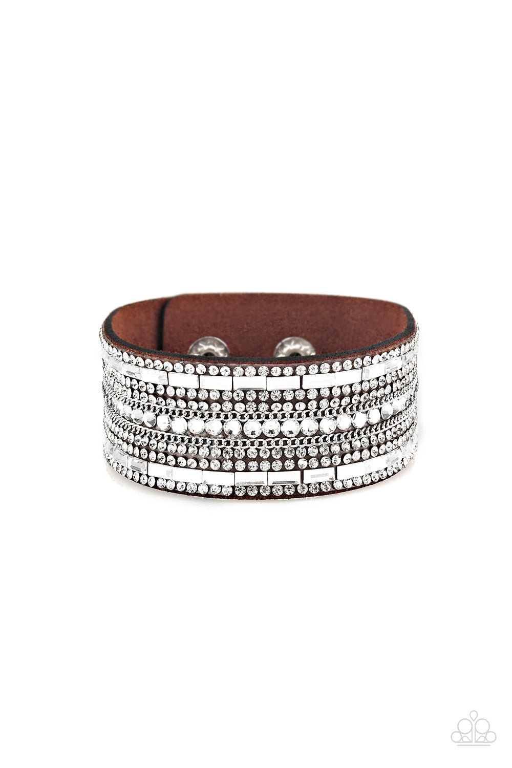 Paparazzi Rebel Radiance - Brown Urban Bracelet 