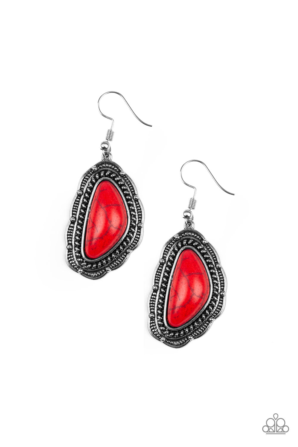 Santa Fe Soul - Red Earrings 