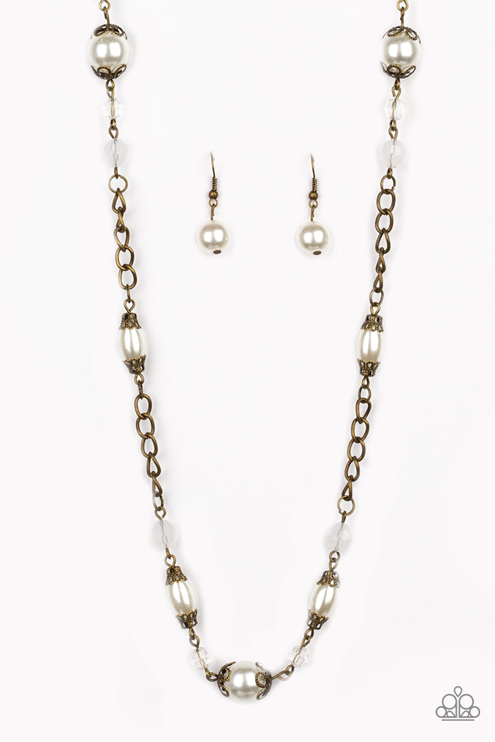 Magnificently Milan - Brass Necklace