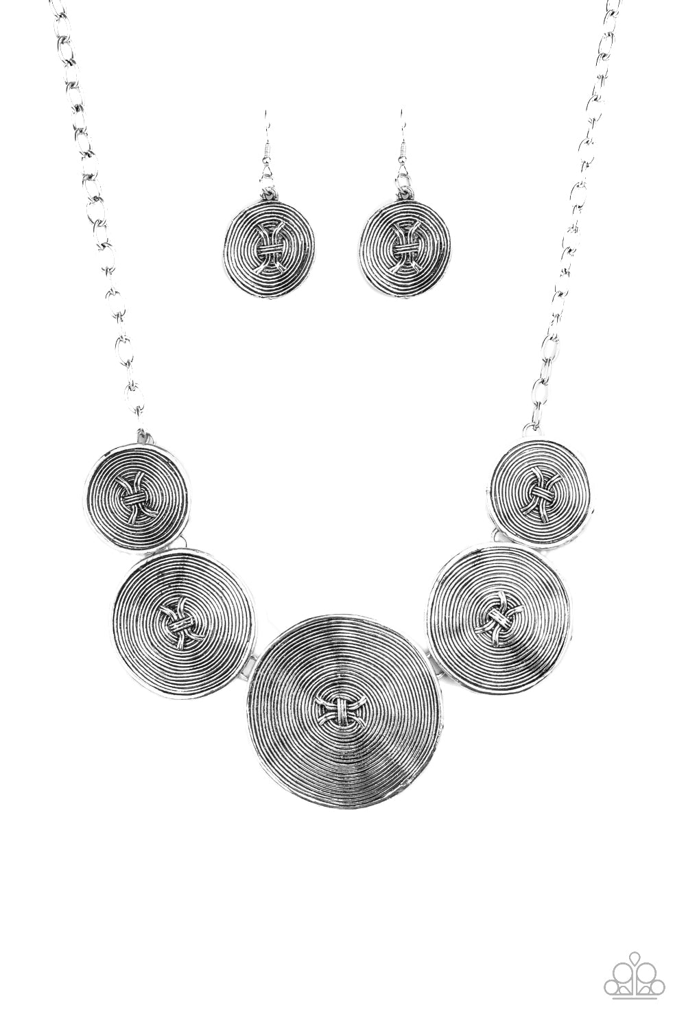 Paparazzi Deserves A Medal - Silver Necklace