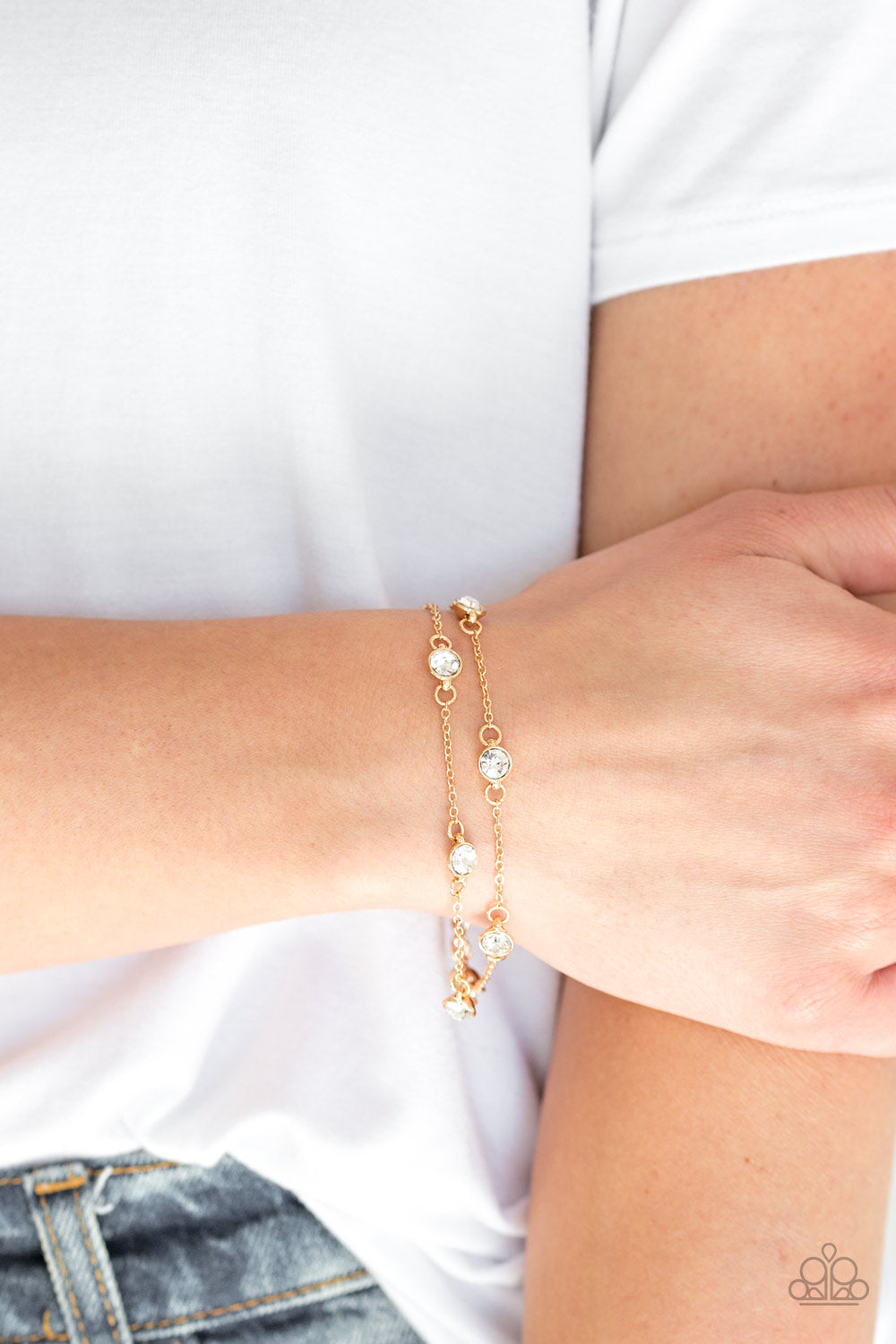 Spotlight Starlight - Gold Bracelet