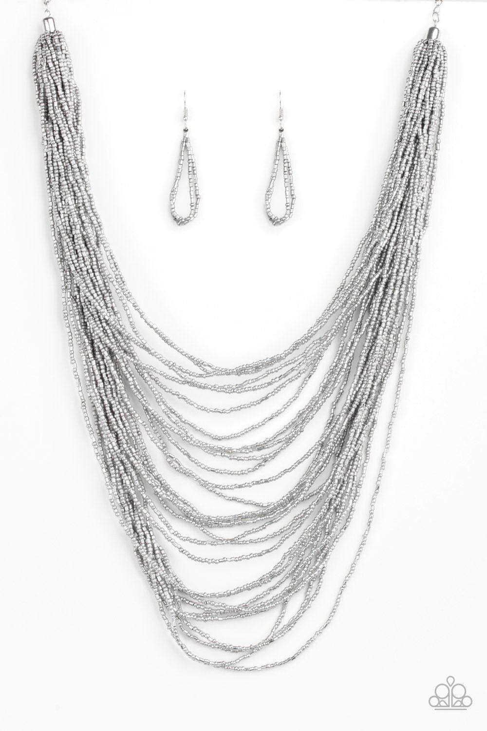 Dauntless Dazzle - Silver Necklace