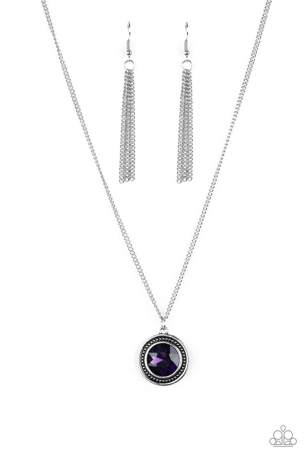 Paparazzi Mega Money - Purple Necklace 