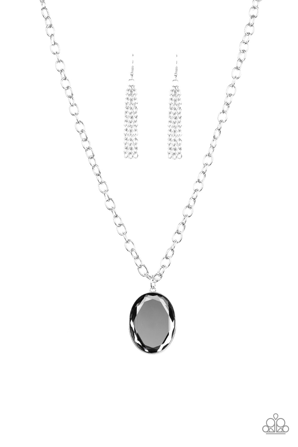 Paparazzi Light As HEIR - Silver Necklace