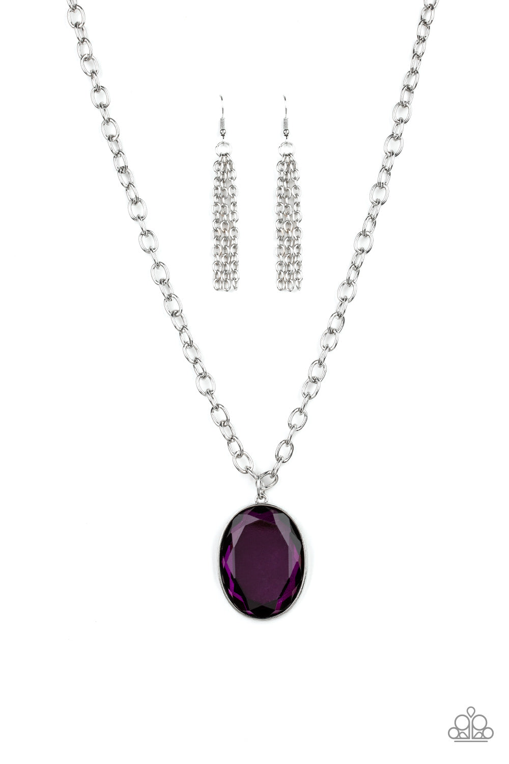 Light As HEIR - Purple Necklace 