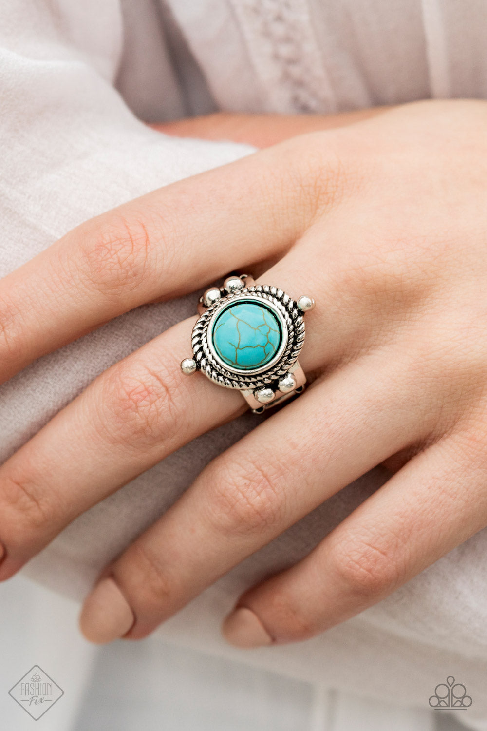 Prone To Wander - Blue Ring