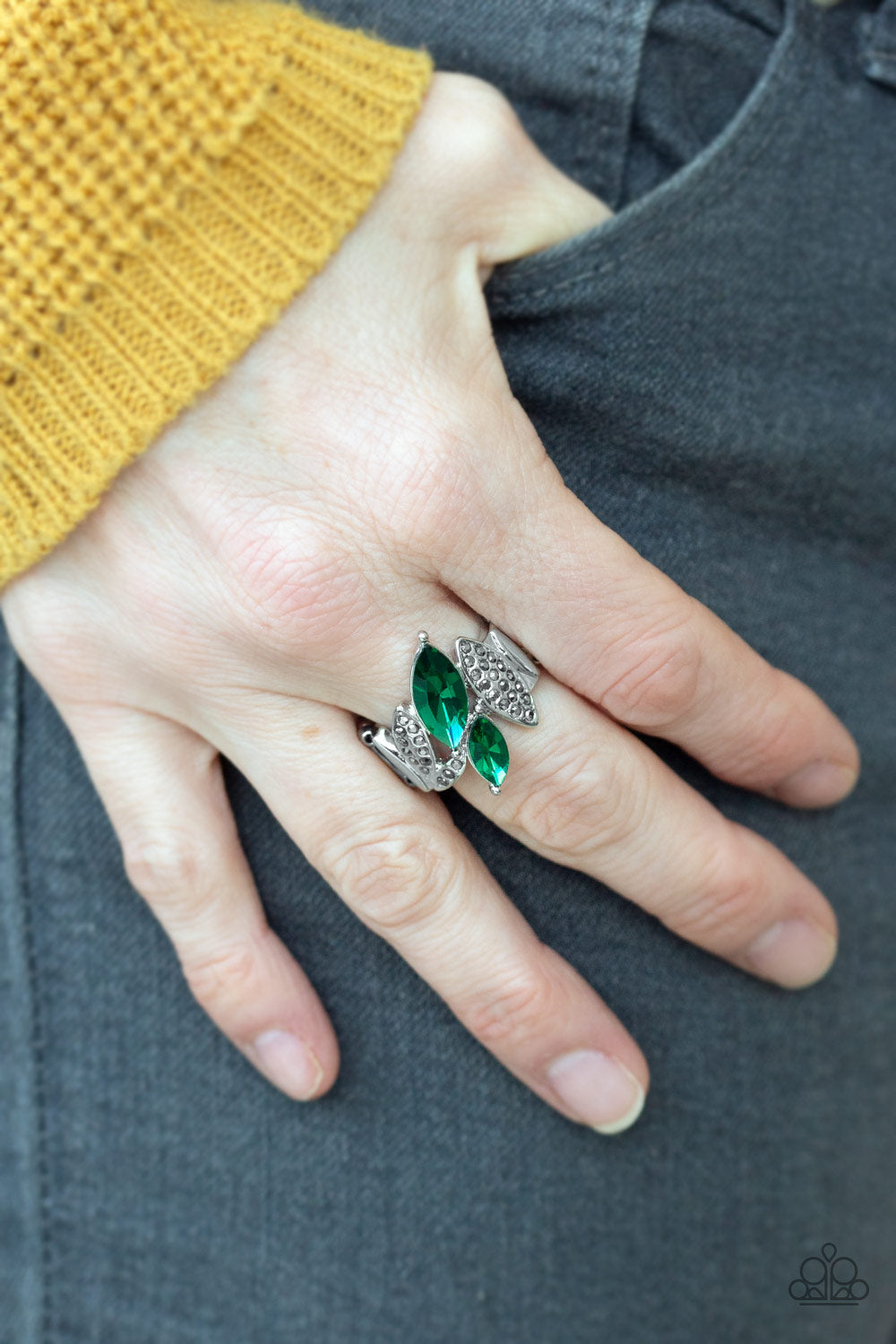 Stay Sassy - Green Ring