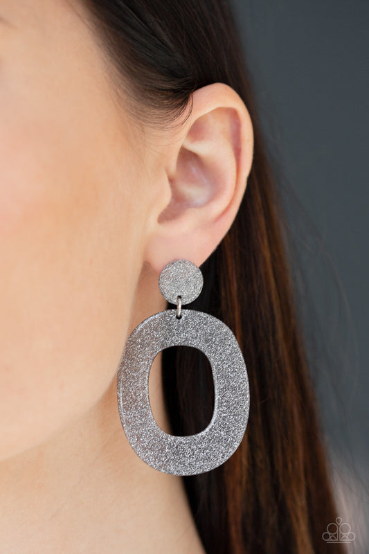 Miami Boulevard - Silver Post Earrings