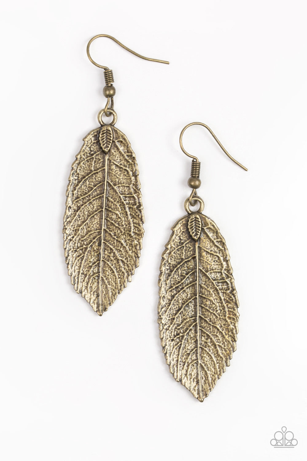 We GATHERER Together - Brass Earrings 