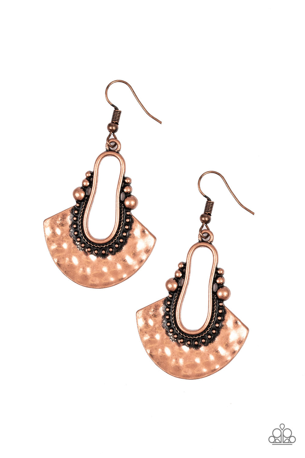 When In Cusco - Copper Earrings 