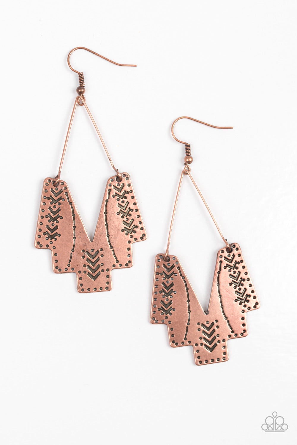 Arizona Adobe - Copper Earrings 