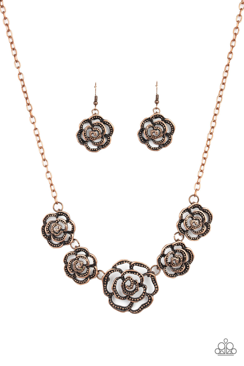 Paparazzi Primrose Princess - Copper Necklace 