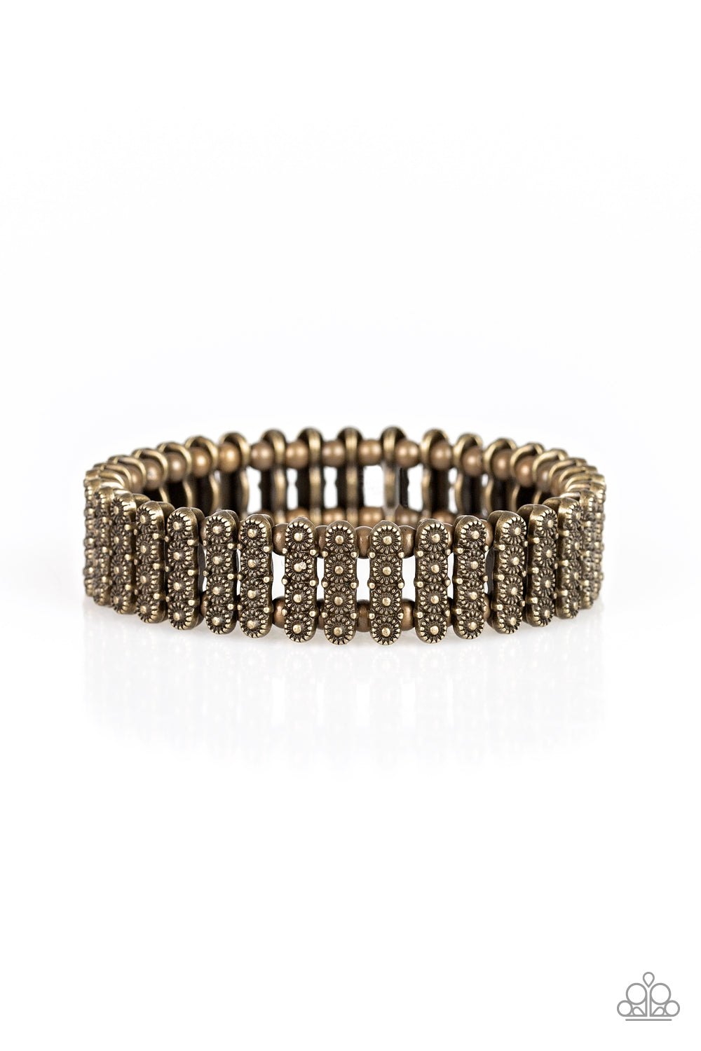 Paparazzi Rise With The Sun - Brass Bracelet 